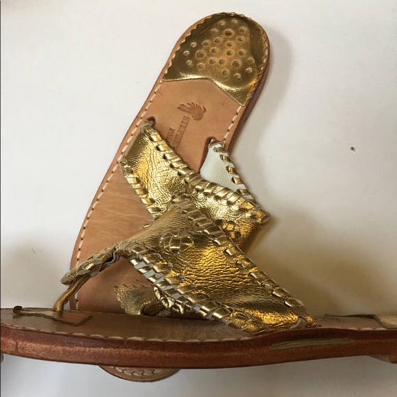 Stephen Bonanno Gold 👑✨sandals Girls size 3 - Picture 6 of 6